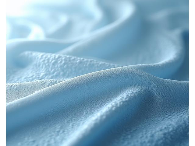 Interaktiv visning av et intrikat vevd stoff med sjøgressmotiv og subtile bølger